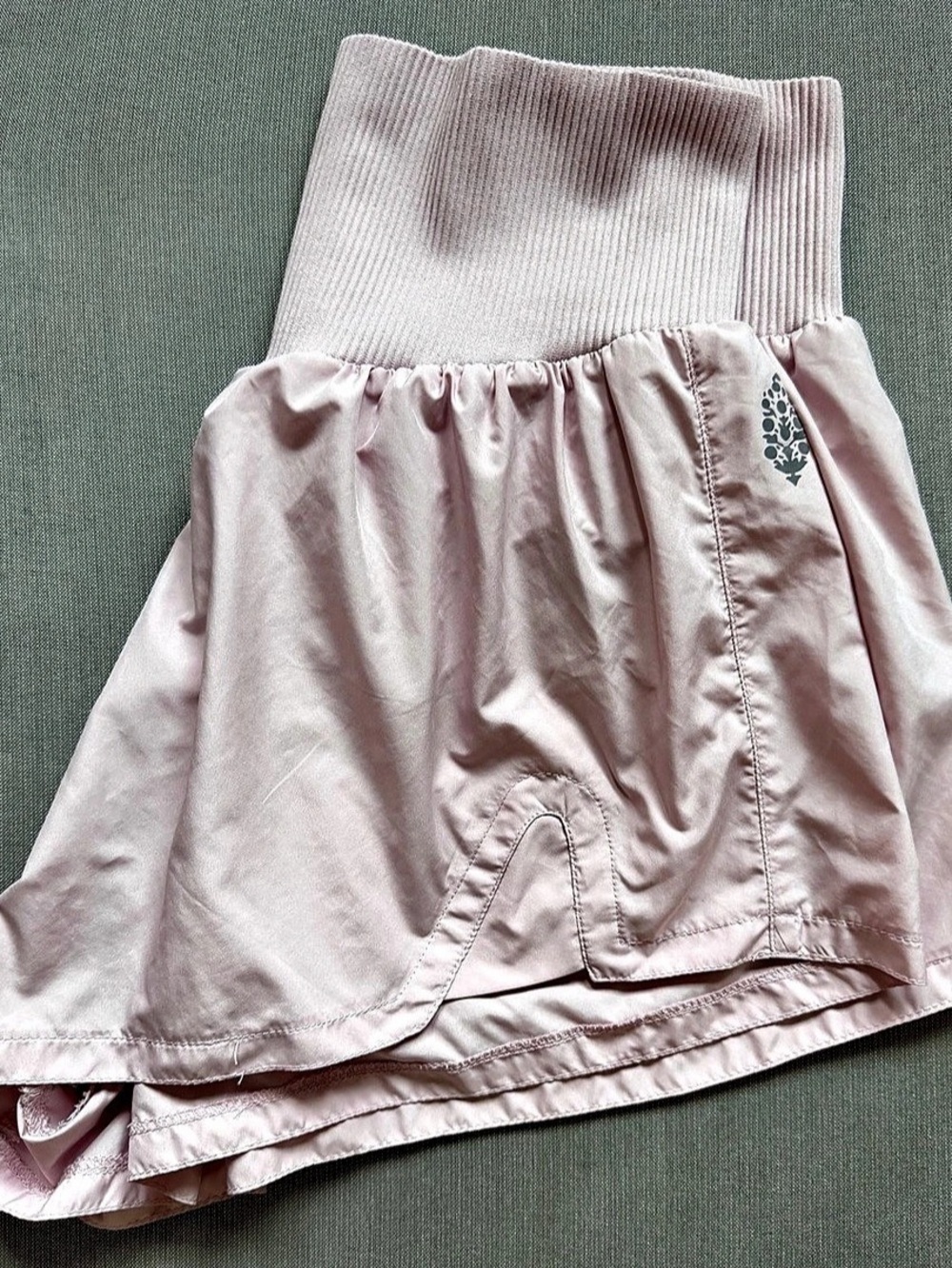 Free People FP Movement Carpe Diem shorts, Petal Pink, size M, like new